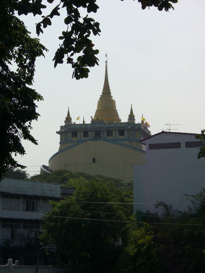 Eine optische Täuschung: der Golden Mount sieht näher aus als er in Wirklichkeit ist