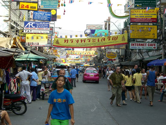 Touristenmeile Khao San Road