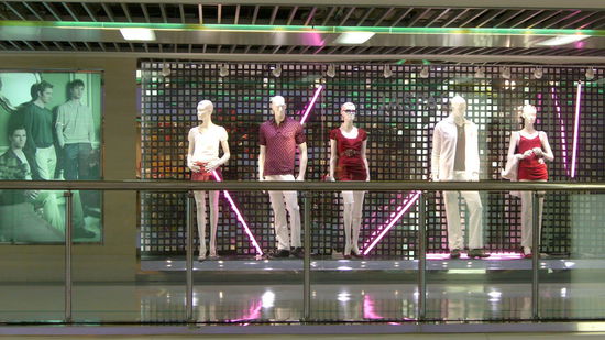 Weniger Ware aber dafür mehr Syling in den Schaufenstern