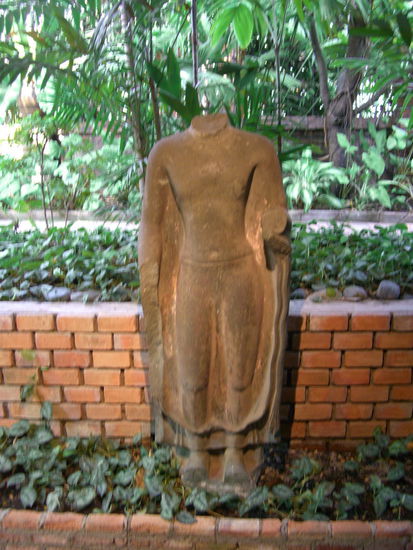 Tausendzweihundert Jahre alter Buddhatorso