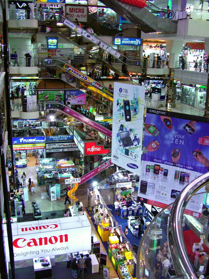 Paradies für Technik-Freaks: das Pantip Plaza