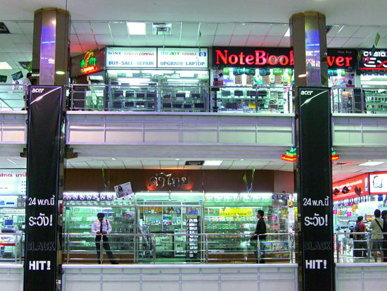 Die oberen Etagen sind etwas aufgeräumter