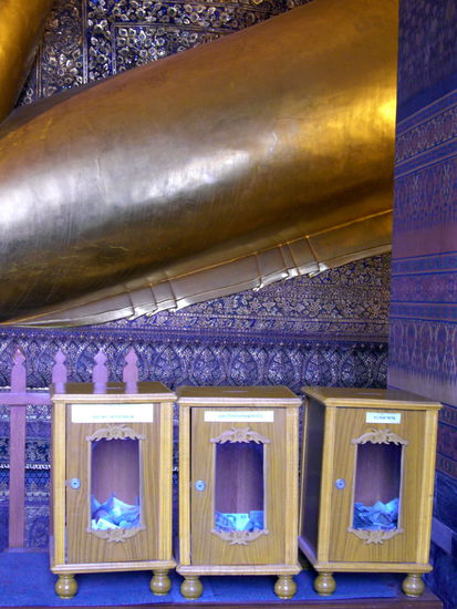 Eine der vielen Gelegenheiten sein Geld zu spenden