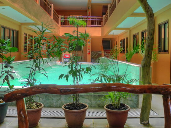 ...allerdings hat er die Wirkung einer Klimaanlage für die Zimmer in der unteren Etage.