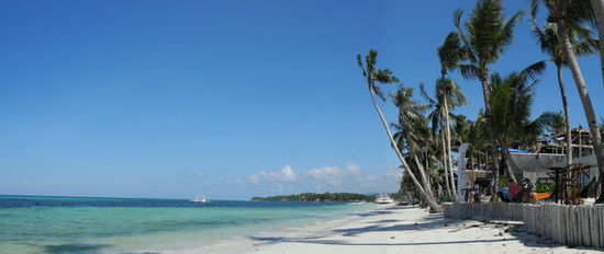 Der zweitlängste Strand auf Boracay: der Bulabog Beach.