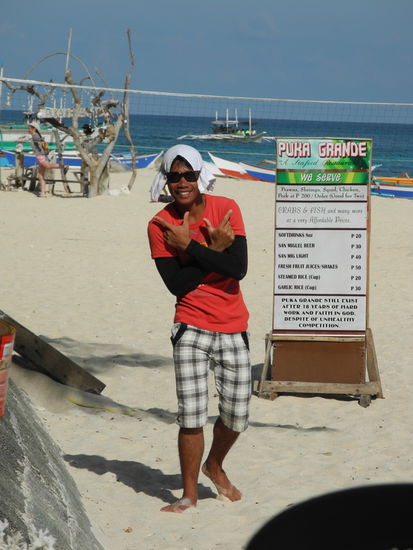 Joey überlässt bei der Akquise seiner Gästen nichts dem Zufall.