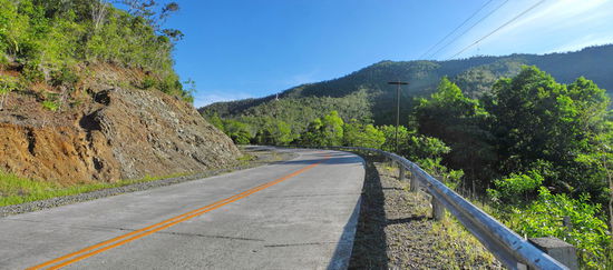 Kaum noch Verkehr: auf dem North Palawan Highway.