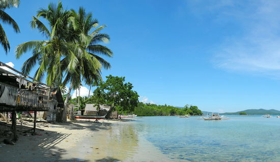 "Seaside" an der Westküste von Palawan.
