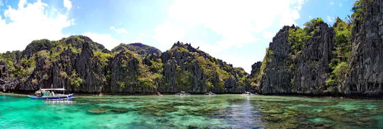 Das Highligt der Tour: die kleine Lagune.