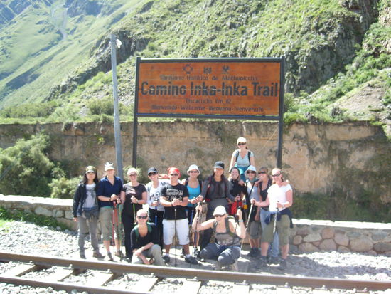 Km 82, Beginn vom Inca Trail
