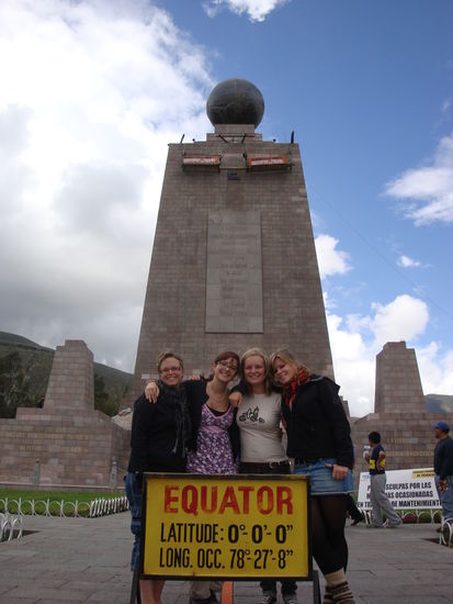 Äquator bei Quito