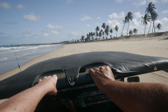 Links Anne, rechts mein Arm 