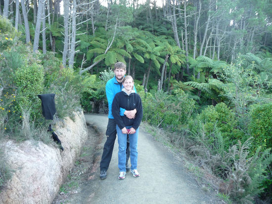 Auf dem Weg zur Cathedral Cove