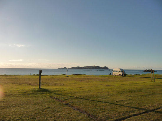 Campingplatz an der Tauranga Bay