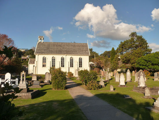 Die älteste Kirche Neuseelands in Russell