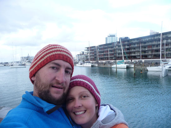 Hafen mit  schönen Neubauten