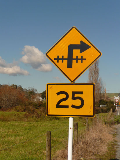 Bahngleis-Überfahrt