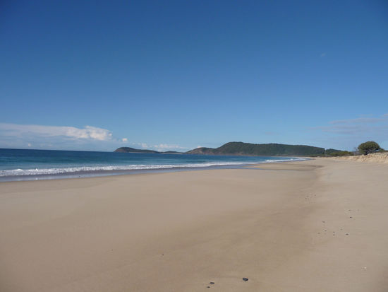 4 Mile Beach im Booti Booti National Park