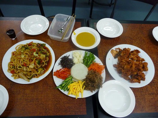 Koreanisches Abschiedsessen