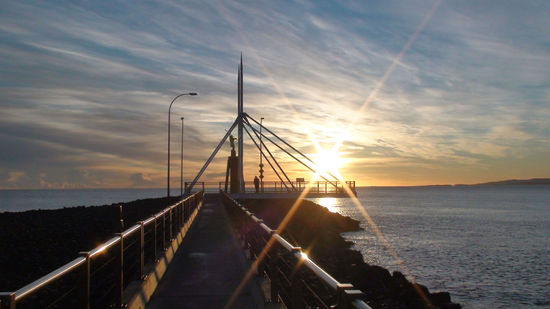 Sonnenaufgang in Devenport