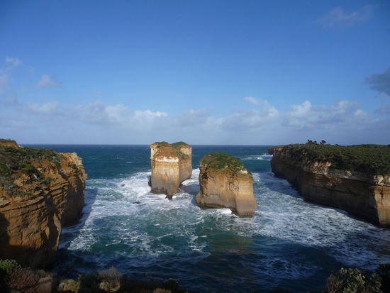 Bei "Loch Ard Gorge"
