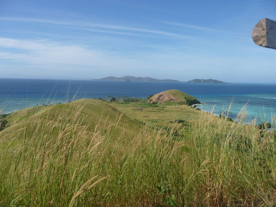Aufstieg auf unserer Insel