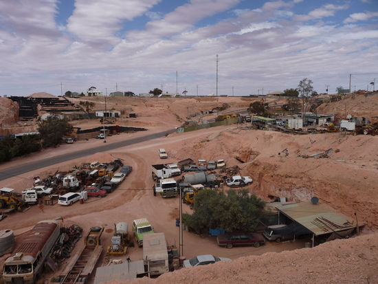 Der Ort "Coober Pedy"