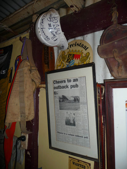 Im Pub "Daly Waters"