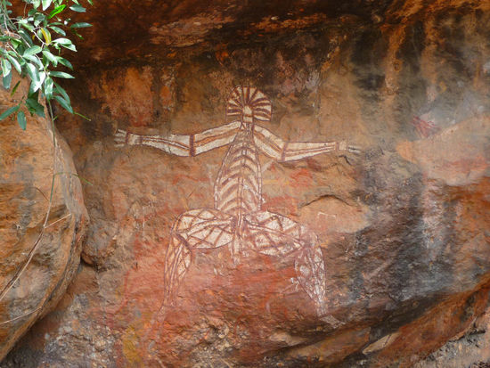 Felsmalereien im "Kakadu-Nationalpark"