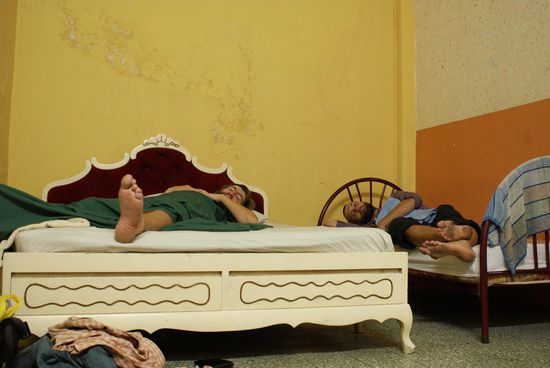 In "Georgetown": König Schorsch mit seinem Knecht Piet |pm