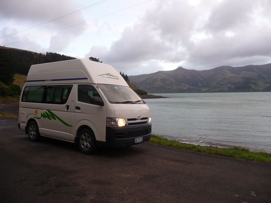 Unser Zuhause für 3 Wochen (ohne Delphine im Hintergrund)