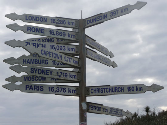 Ganz schön weit weg von daheim