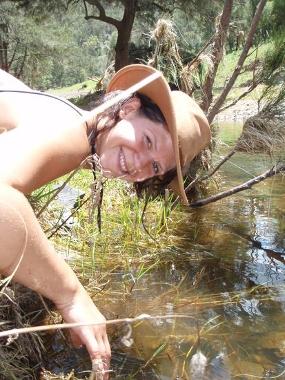 Da versuch ich gard nen Krebs zu fangen, was mir leider nicht gelungen ist... Glück für den Krebs