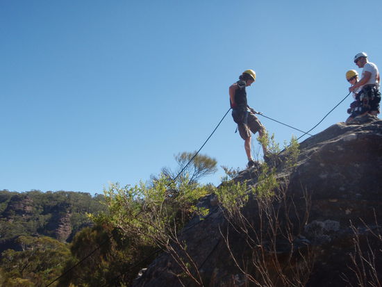 Abseiligtour in den Blue Moutains