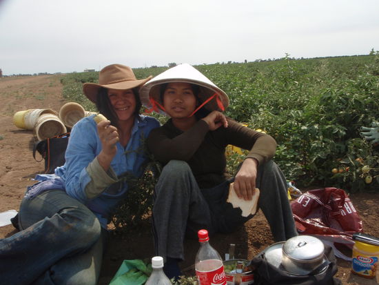 Arbeitskollegin aus Nepal