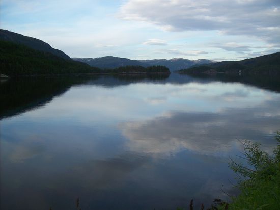 Der Fjord in Foldereid