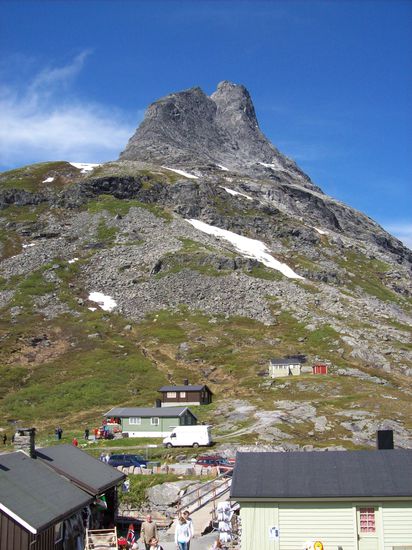 Gipfel am Trollstigen