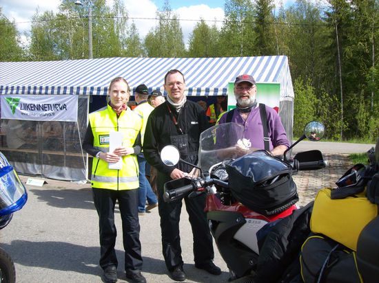 Info nach der Polizeikontrolle