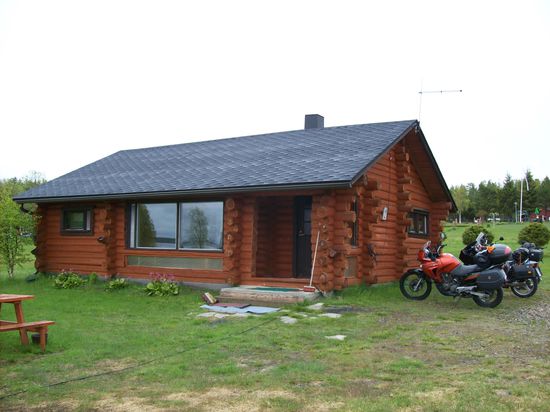 Luxushütte mit Sauna und Kamin