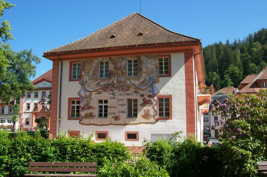 Eine Sonnenuhr