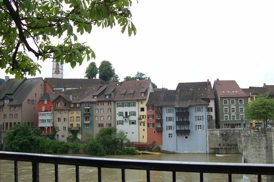 Laufenburg, Blick auf die schweizer Seite