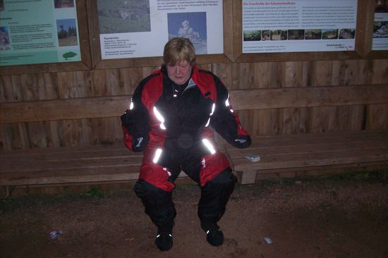 Schutz in der Hütte