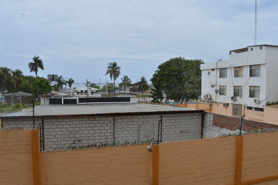 Die Aussicht vom Hotel Capri in Manta