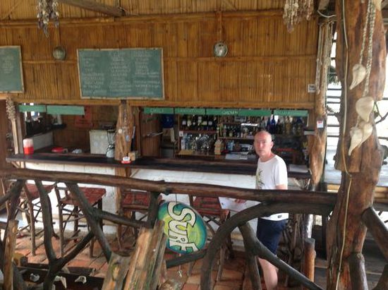 der lange Engländer ist Vegetarier, kommt aber durch wie er sagt