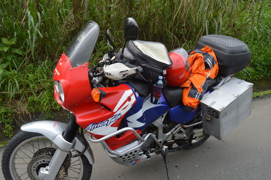 Moto frisch gewaschen und serviciert