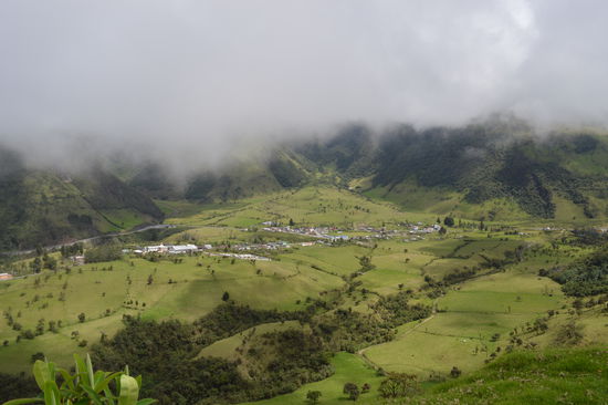 in den Westcordilleren der Region Cotopaxi