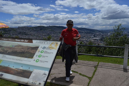 Richtung Süden, da gibt es fast nur einstöckige Bauten