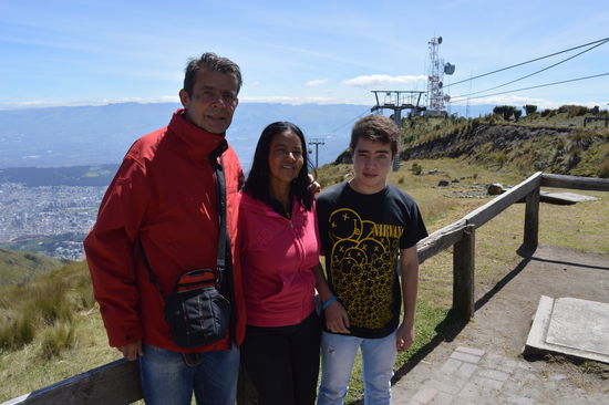 mit Fabiola und Niko