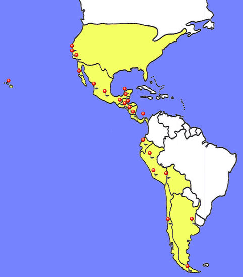 Meine ungefähre Reiseroute 