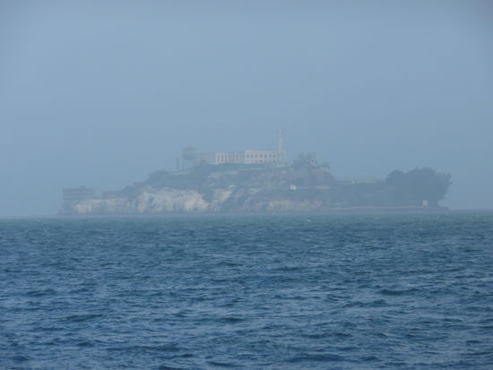 Alcatraz im Nebel